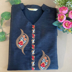Embroidery Silk Kurta