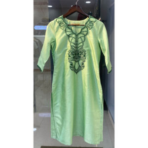 Embroidery Silk Kurta