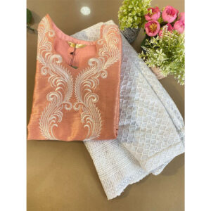 Embroidery Silk Kurta